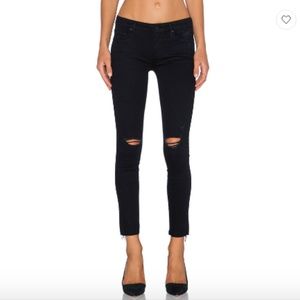 MOTHER denim Looker Ankle Fray Revolve